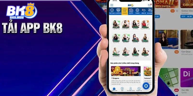 App cá cược BK8 sở hữu vô vàn tính năng độc quyền