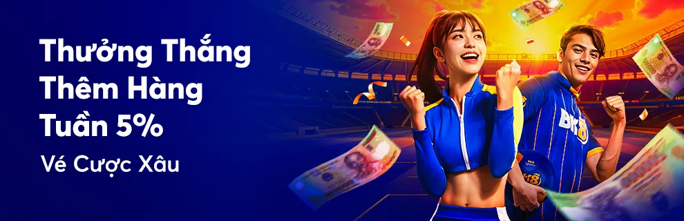 Thưởng thắng mỗi ngày đến 5%